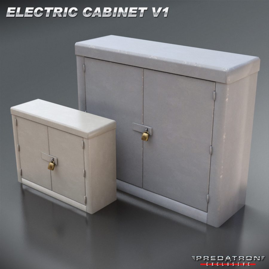 Electric Cabinet V1 - Predatron 3D Models and Resources