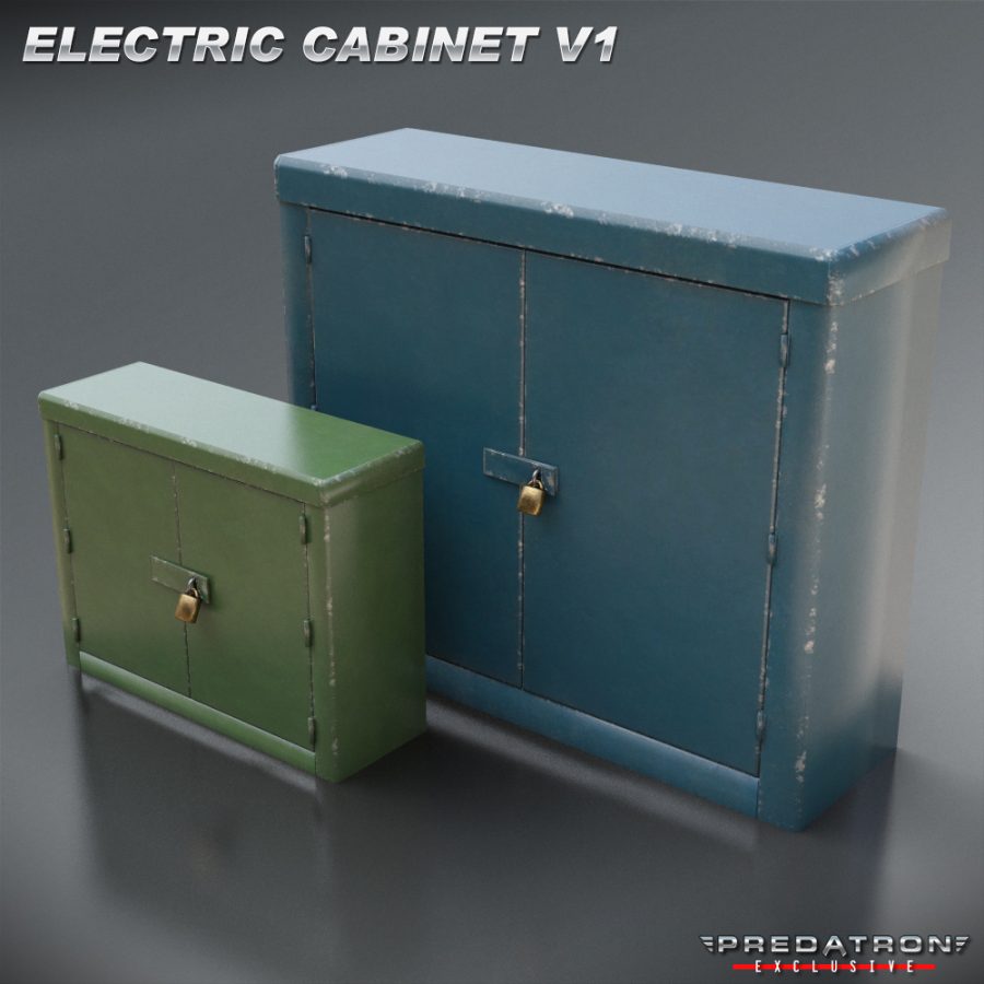 Electric Cabinet V1 - Predatron 3D Models and Resources