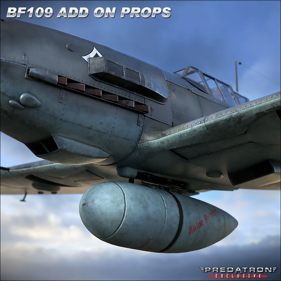 BF109 Add On Props