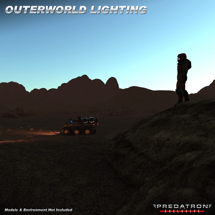 Outerworld Lighting Iray