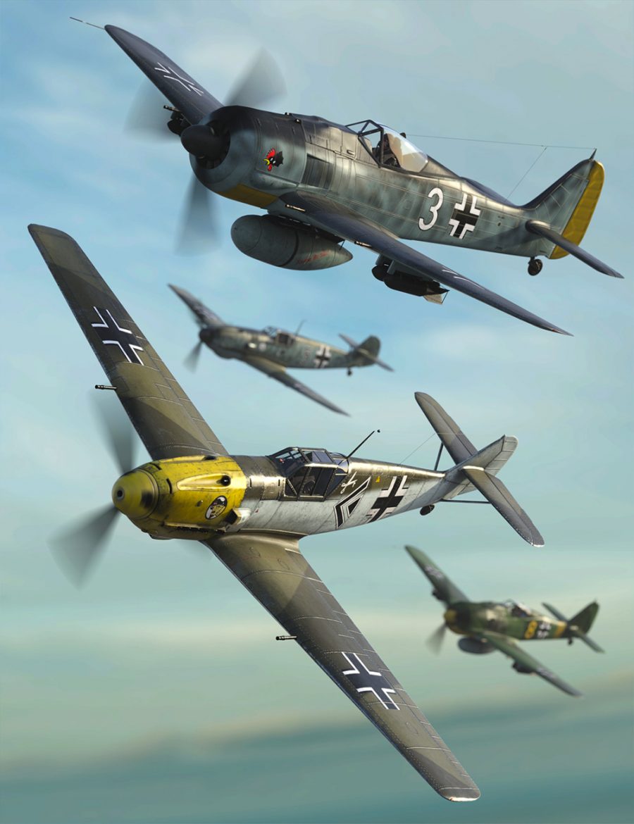 WWII AXIS PLANES HISTORICAL TEXTURES