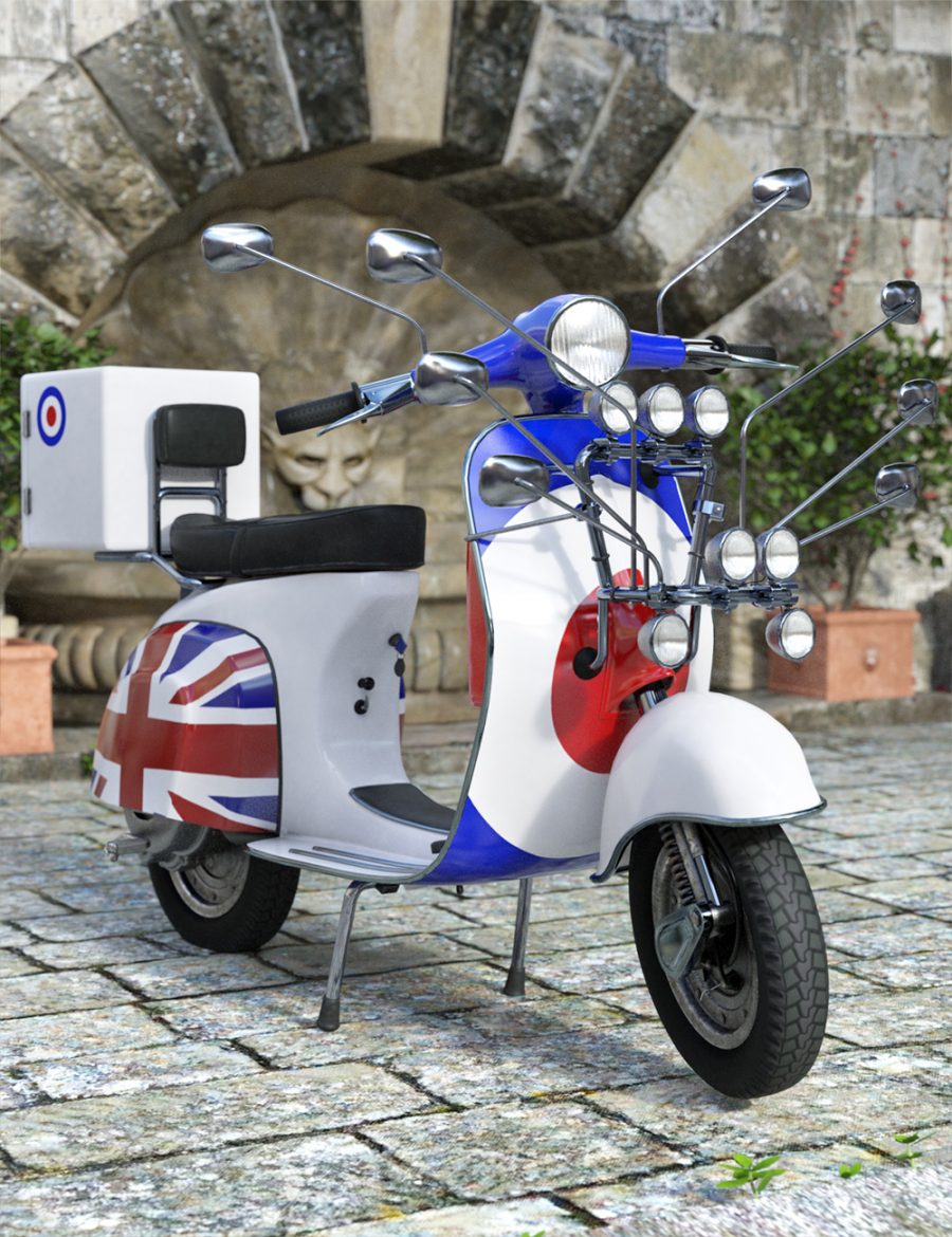 Promo with accessories for the Italian Scooter