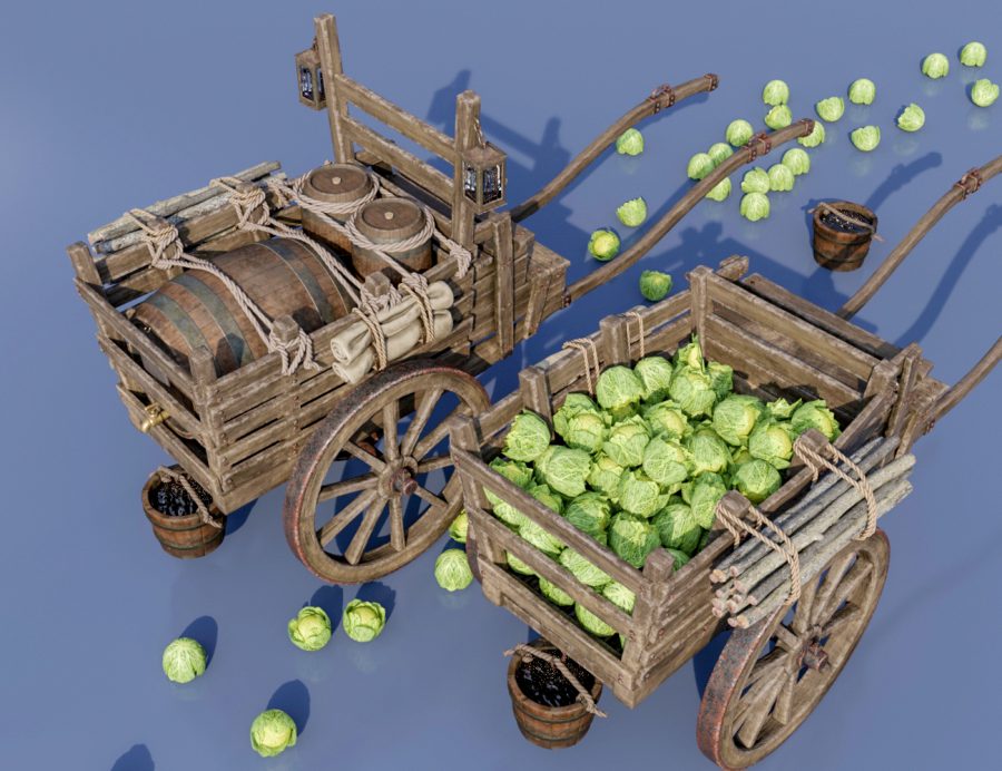 Barrels and cabbages