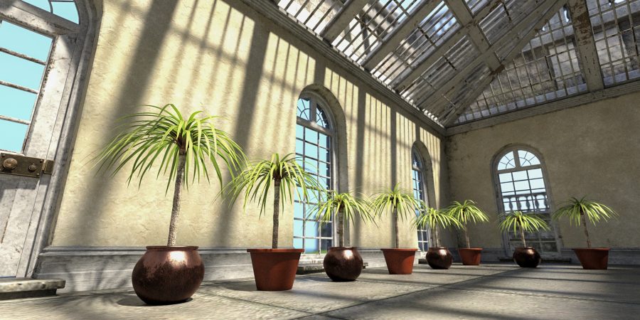 Interior render of the Cordyline Plant by Predatron